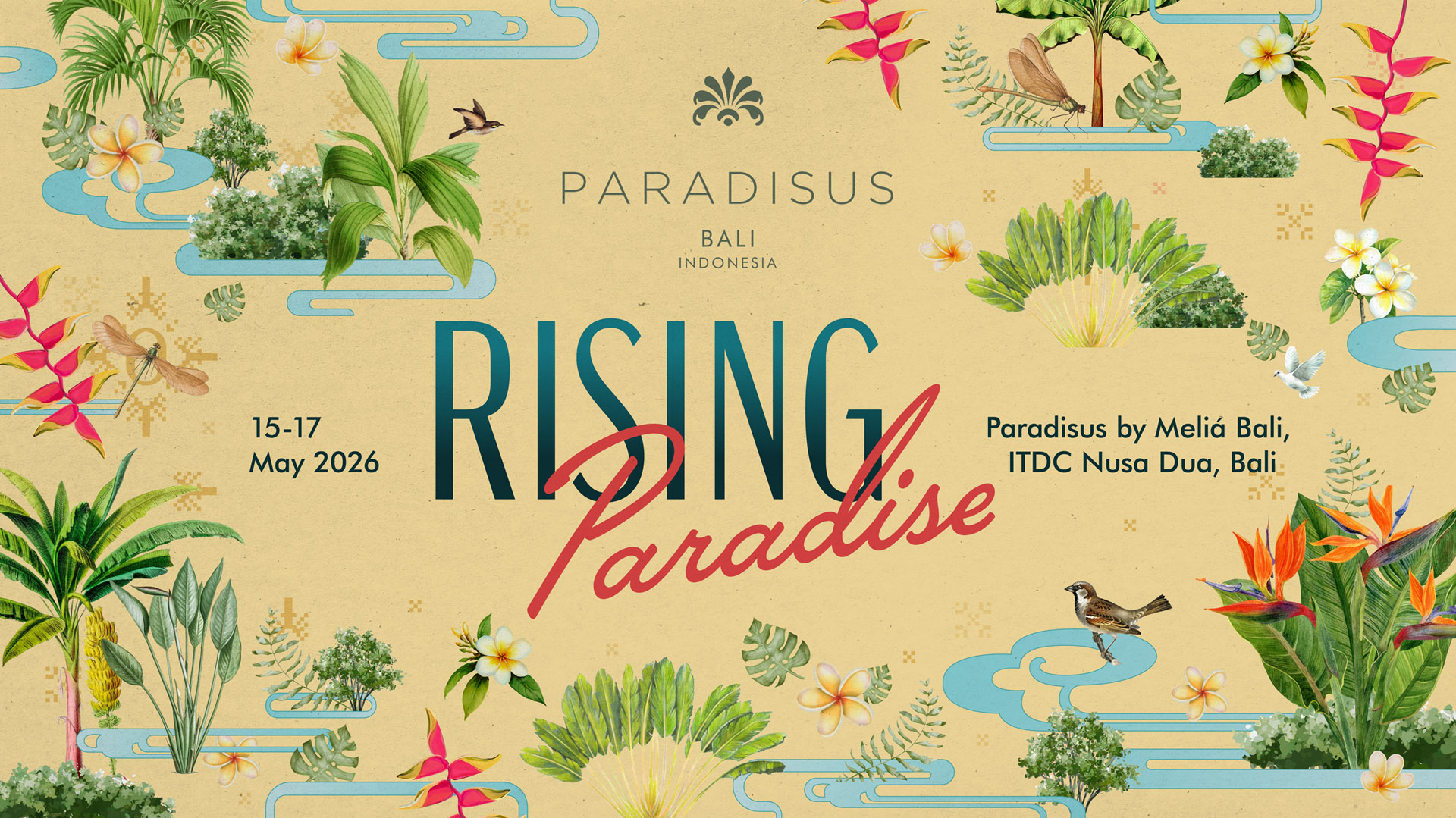 Rising Paradise banner