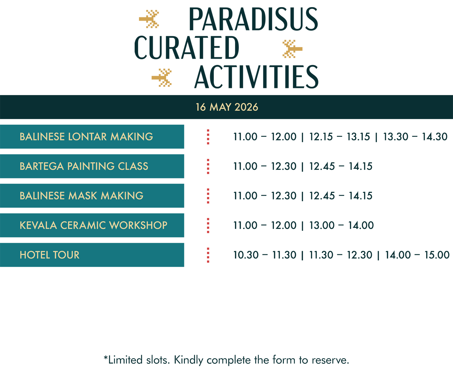Activities 16 May - part A